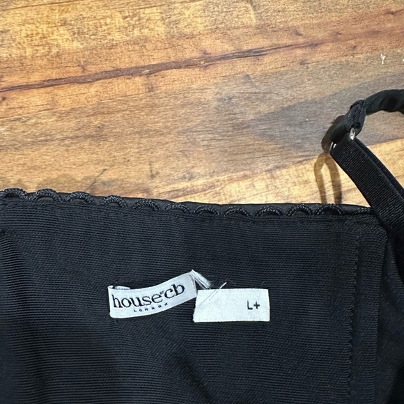 House of CB Stefania Black Corset Maxi Dress XL - Picture 10 of 10